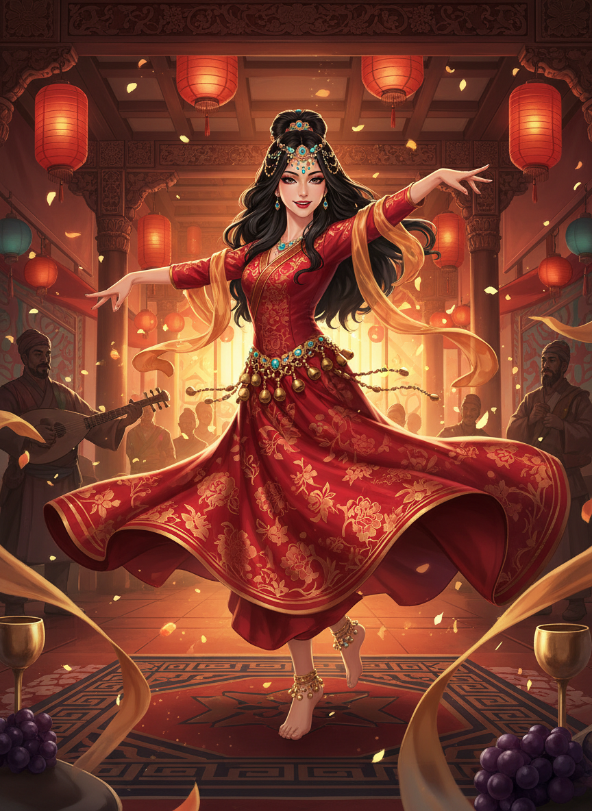 זארין, "ציפור השיר של המערב" - AI Character Card